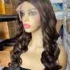 20inch BAYALAGE COLOR  natural hairline with small knots super high quality Chinese virgin human hair lace front celebrity wig