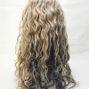 20inch layered color loose curly remy human hair natural lace front  wig from shinewig