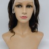 12inch dark brown body wave Chinese remy human hair bob lace front wig