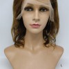 12inch ombre color body wave Chinese remy human hair lace front wig