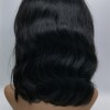 12inch 1B body wave Chinese remy human hair bob style closure lace front wig shinewig