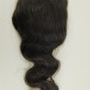 16inch Chinese remy human hair body wave lace with pu hair topper