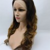 22inch piano balayage OMBRE color body wave Chinese remy hair full lace wig shinewig