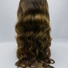 22inch piano balayage OMBRE color body wave Chinese remy hair full lace wig shinewig