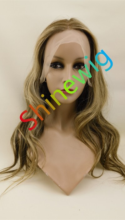 20inch BALAYAGE COLOR high quality celebrity luxury full lace wig from shinewig