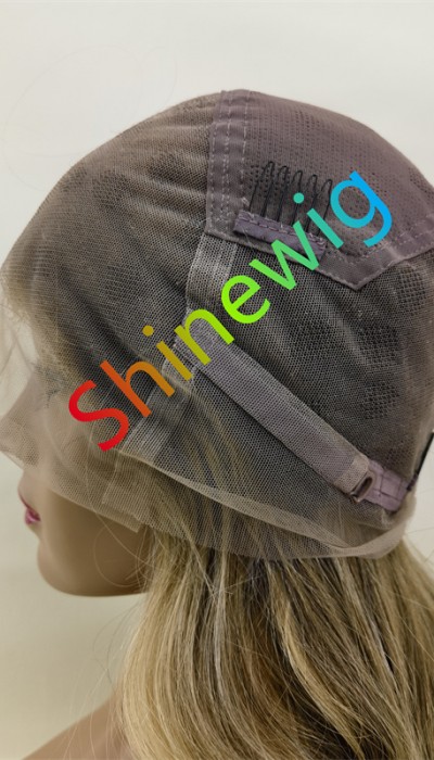 20inch BALAYAGE COLOR high quality celebrity luxury full lace wig from shinewig