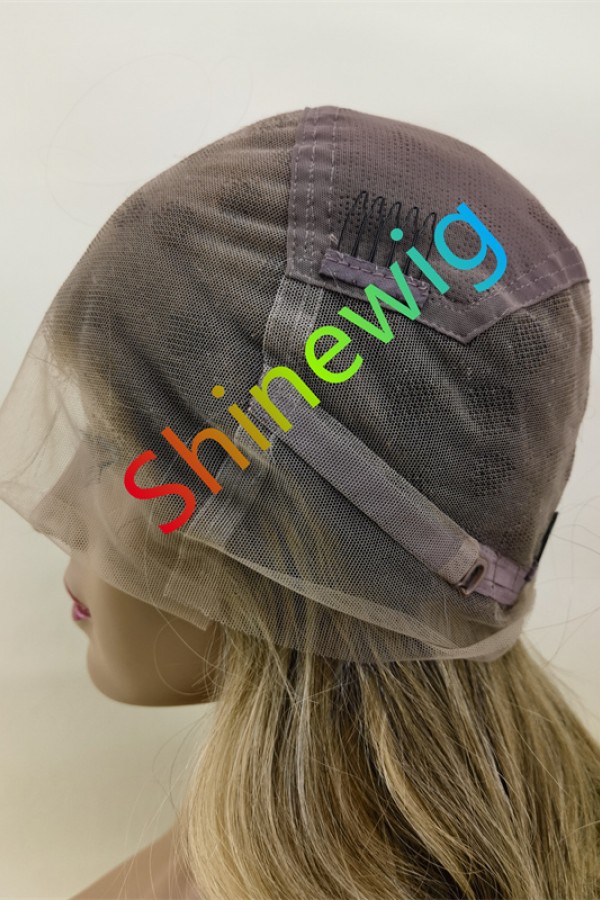 20inch BALAYAGE COLOR high quality celebrity luxury full lace wig from shinewig