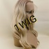 20inch BALAYAGE blonde COLOR high quality celebrity luxury full lace wig from 1wig