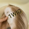 20inch BALAYAGE blonde COLOR high quality celebrity luxury full lace wig from 1wig