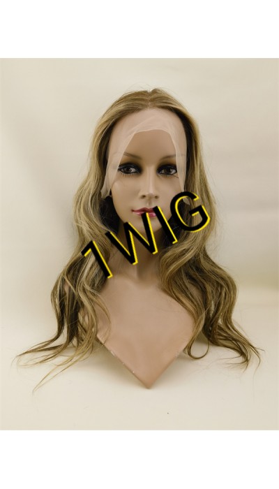 20inch BALAYAGE COLOR high quality celebrity luxury full lace wig from 1wig