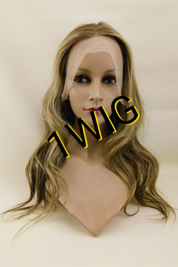 20inch BALAYAGE COLOR high quality celebrity luxury full lace wig from 1wig