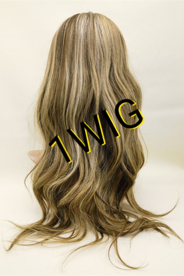 20inch BALAYAGE COLOR high quality celebrity luxury full lace wig from 1wig