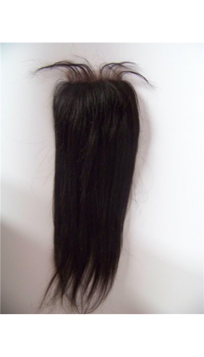 12inch straight virgin human hair top closure