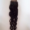 18 inch natural wave virgin human hair lace closure