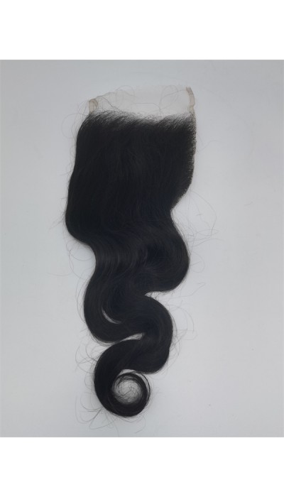 12inch body wave virgin human hair top closure