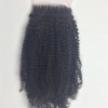 16inch kinky afro curl Indian virgin human hair top closure