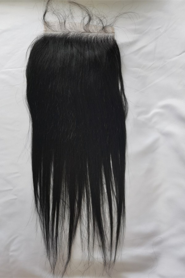 14inch straight natural color HD swiss lace top closure from shinewig