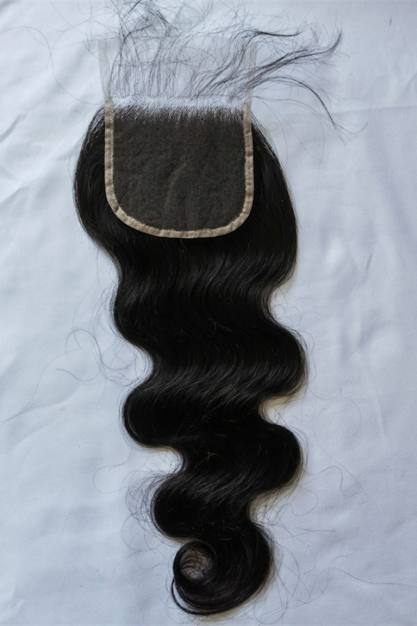 18 inch body wave remy human hair lace top closure from shinewig